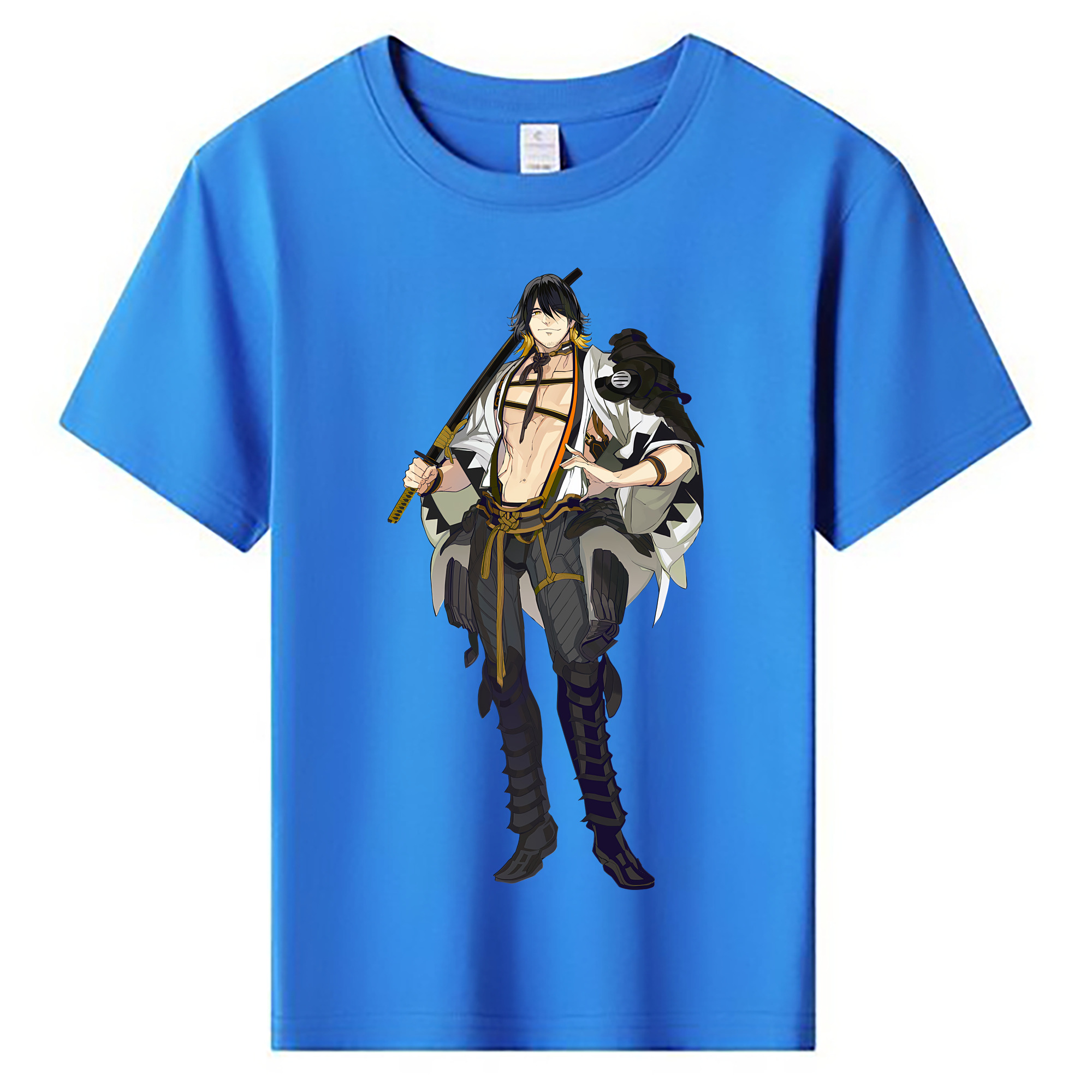 （画像用） 刀剣乱舞 Touken Ranbu 綿100％キッズTシャツ（フロントプリント）